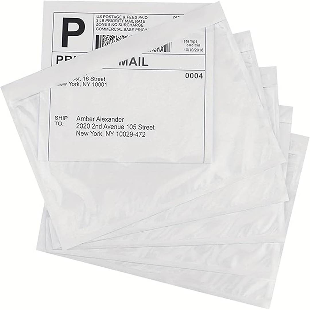 Self Adhesive Document Pouch
